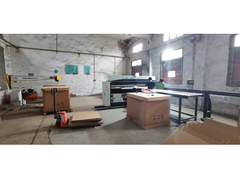 Máquina de vincar e entalhar manual de papelão ondulado AAA de três paredes para serviço pesado de 3000 mm