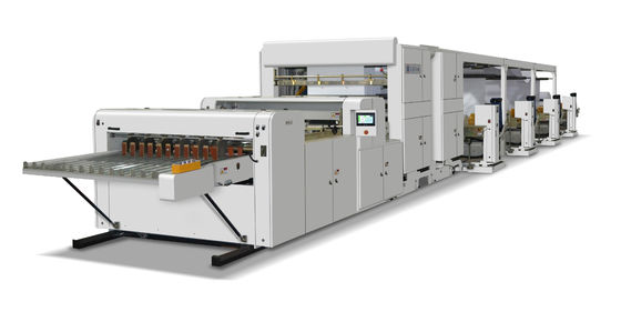 Máquina de corte de papel industrial de rolos únicos 50 - 200 vezes/min Máquina de corte de papel de escritório