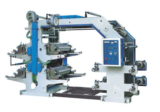 10 - 50 m/min Máquina de impressão flexográfica de duas cores YT-600-2C 191 - 714 mm comprimento de impressão
