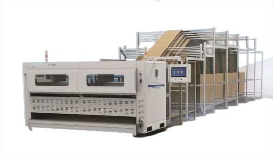 Máquina de fabricação de caixas de papelão automática de 2800 mm Largura máxima FF2800