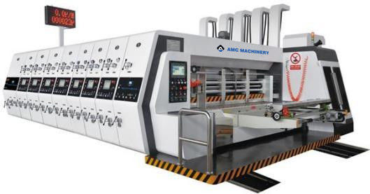 qualidade  Heavy Duty Flexo Printer Slotter Die Cutter Machine 95KW SYKM-HD-2545RC fábrica