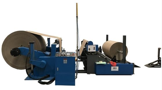 220V 380V 415V máquina de proteção de borda de papel 125 - 600gsm Kraft papel cortador Rewinder