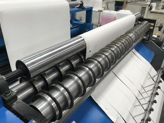 220V 380V 415V máquina de proteção de borda de papel 125 - 600gsm Kraft papel cortador Rewinder