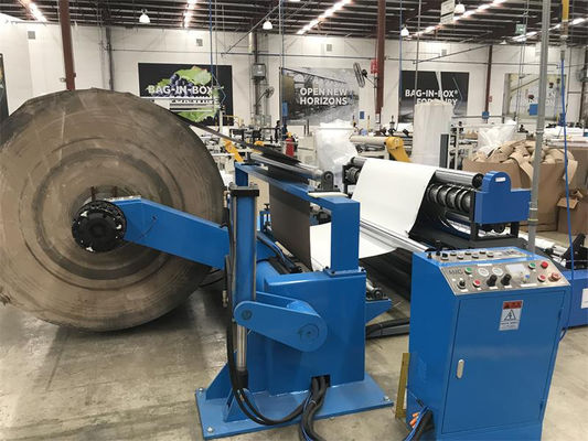 80gm - 600gm Máquina de reconduzir de corte de papel para produção de protetores de bordas