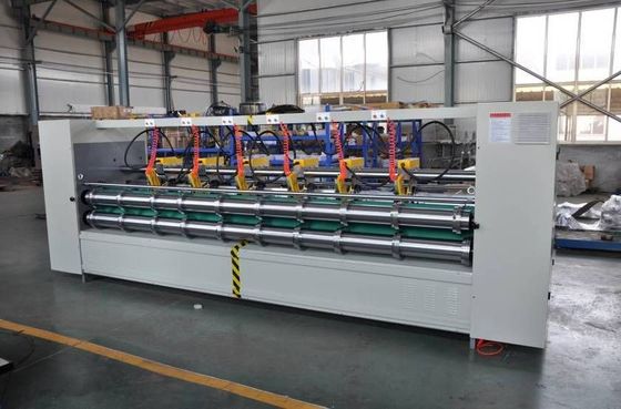 Máquina de regulação elétrica de corte pesado de punção de oito eixos com pré-creser