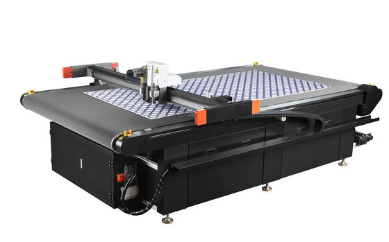 Máquina de corte digital de amostras de tela plana de alta velocidade 2500x1600mm MEC85-2516