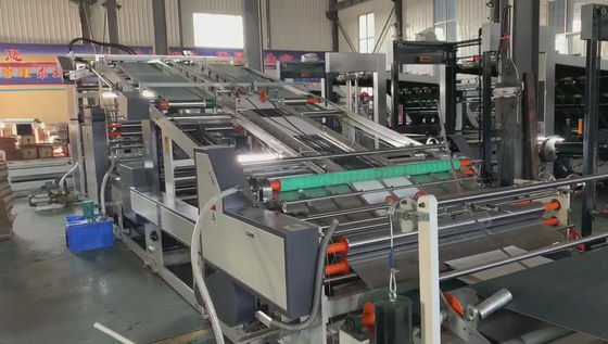 Motor elétrico 3 em 1 Máquina de laminação automática de flauta BZJ-1600S5
