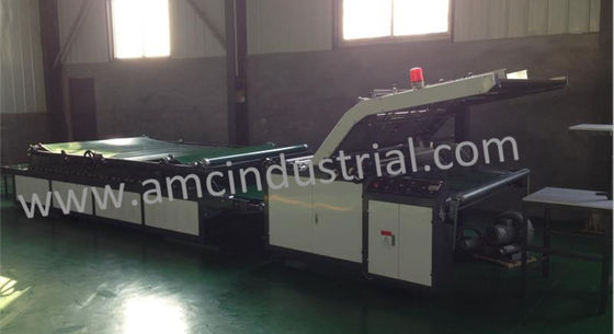 Máquina de laminação de flauta de alimentação manual 7kw BZJ-1450Q2 Peso 4000kg