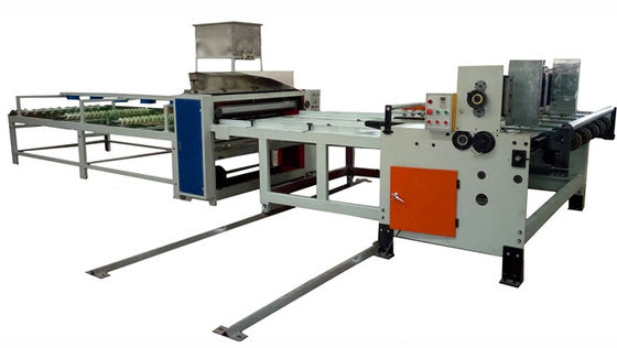 380V 50HZ 3P máquina de conversão corrugada máquina de cera de papel duplo lado