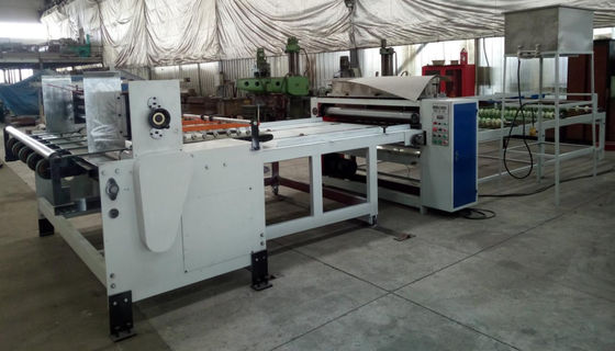 380V 50HZ 3P máquina de conversão corrugada máquina de cera de papel duplo lado