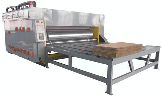 Alimentação por cadeia 1400×2300mm Flexoprinter Slotter Die Cutter com fixação de slots