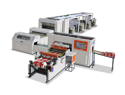 50 - 200 vezes/min Corte de papel industrial Corte de folhas de papel de controlo de tensão automático