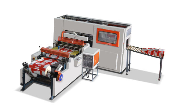 50 - 200 vezes/min Corte de papel industrial Corte de folhas de papel de controlo de tensão automático
