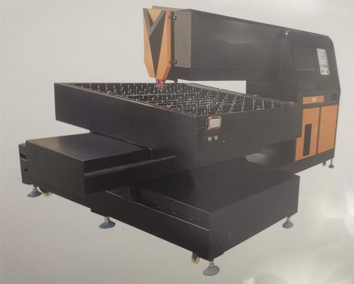 Máquina de corte de papelão de potência média de 600W, máquina de corte de papelão rotativo a laser, com homologação CE