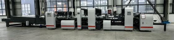 Máquina de colagem de pasta de caixa ondulada Máquina de colagem de caixa automática completa 45KW JH-2800F-P