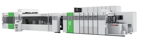 Impressora flexível de alta velocidade Slotter Die Cutter Folder Gluer Line