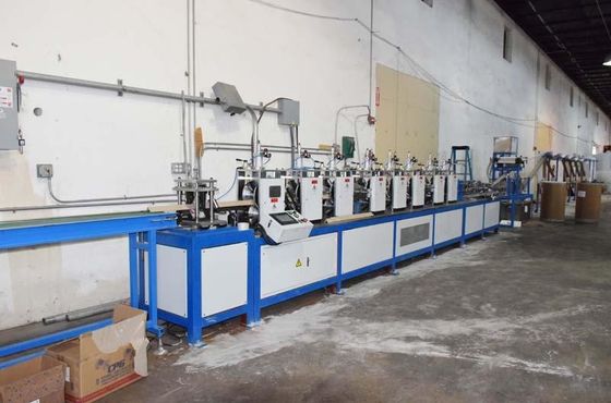 Máquina de fabricação automática de protetor de borda de perfil L 15.3KW 40m/min Velocidade