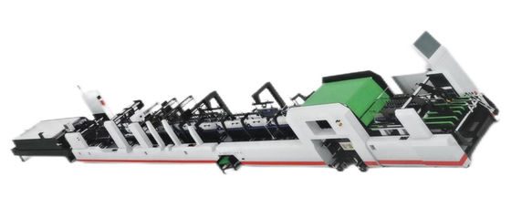 JH-1100PC-J Folder Gluer Machine 0-500m/Min 33,5KW Plano de controle de tela sensível ao toque