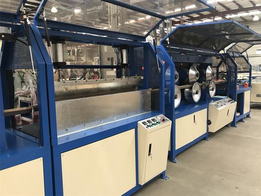Máquina de proteção de canto de papel com velocidade máxima de 70 m/min.